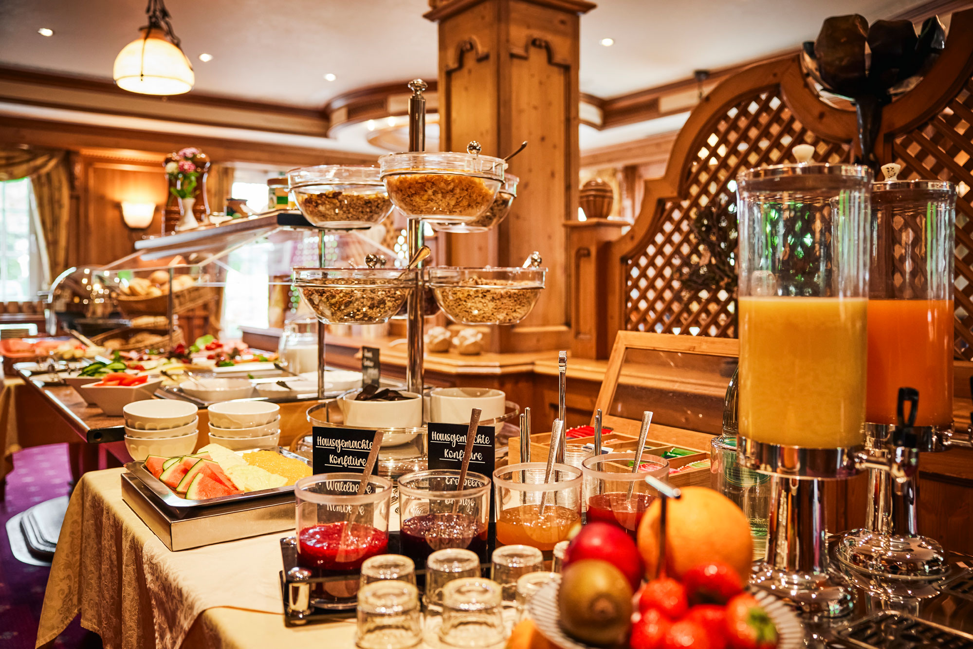 Landhaus Lenneper Fuerht Fruehstuecksbuffet